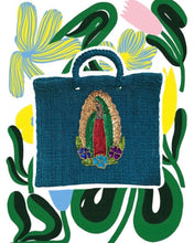 Load image into Gallery viewer, Dolphin Blue Guadalupe Bag
