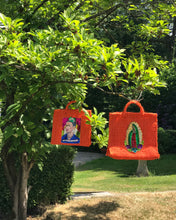Load image into Gallery viewer, Orange Guadalupe Bag
