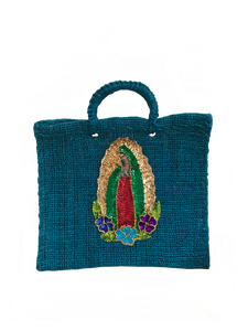 Dolphin Blue Guadalupe Bag