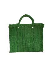 Load image into Gallery viewer, Lime Green Market Bag

